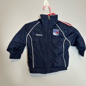 Reebok toddlers New York Rangers jacket 12 months